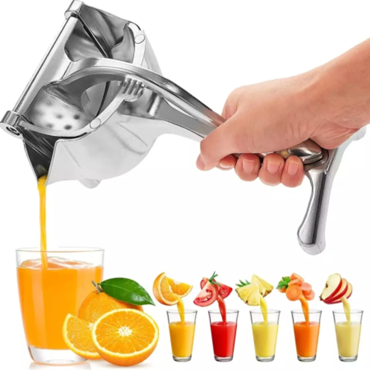 Aluminum Manual Juicer Hand Fruits Orange Lemon Juice Press Squeezer Fruit Extractor Manual Food Processors Kitchen Fruit Tools